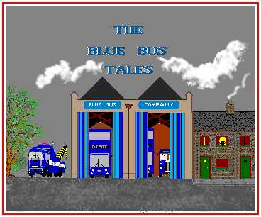 The Blue Bus Depot in Slumbertown
