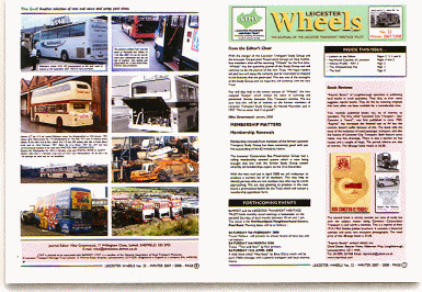 Wheels; the magazine of the LTHT and all things transport in Leicestershire