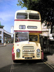 48, the very last bus I drove for LCT 