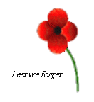 a poppy . . . that is for remembrance